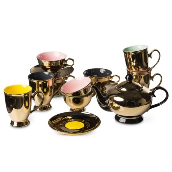 Pols Potten Mugs Legacy- 4'lü Kupa Set