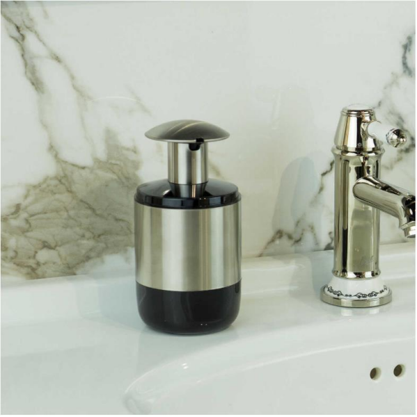 Primanova Hijyenık Sıvı Sabunluk-Şeffaf Siyah