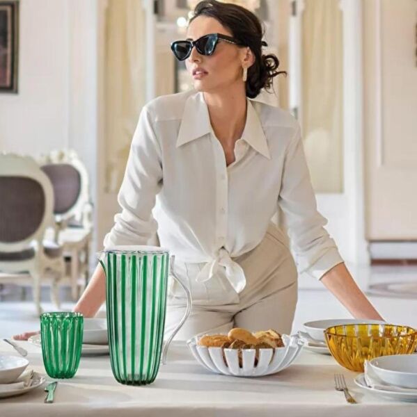 Guzzini Dolce Vita Sepet Turkuaz 25cm