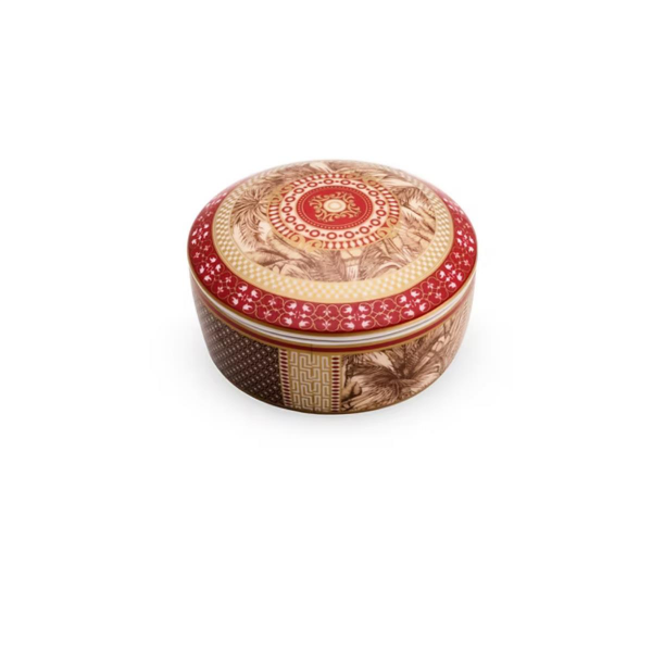 Pozzi Milano Living Porselen Kapaklı Kutu 10 x 5,5 cm