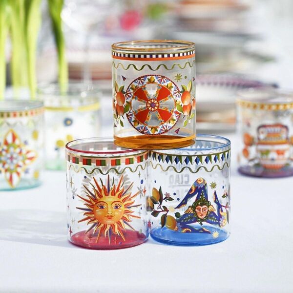 Baci Milano Dolce Vita 6'lı Cam Bardak Seti 370 ML