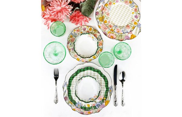 Lucky Art Nara Bone 24 Parça Yemek Takımı