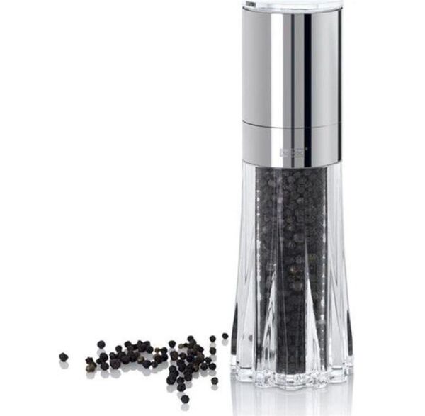 Adhoc Crystal Tuz/Biber Değirmeni Şeffaf