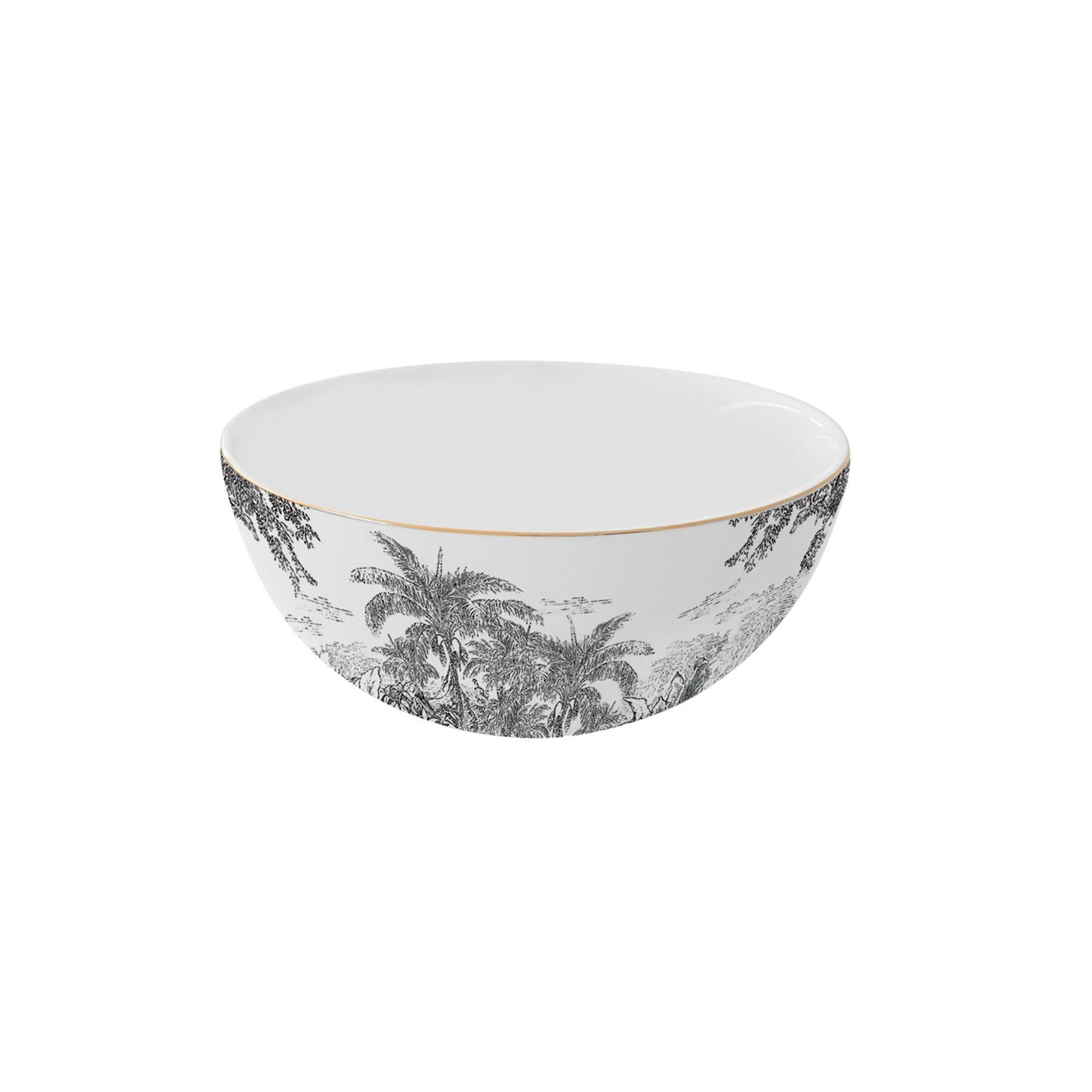 Easy Life Rain Forest Porselen Kase 15 cm