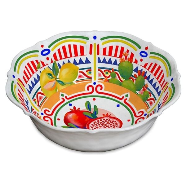 Baci Milano Dolce Vita Oval Salata Kasesi 30 cm, Melamin