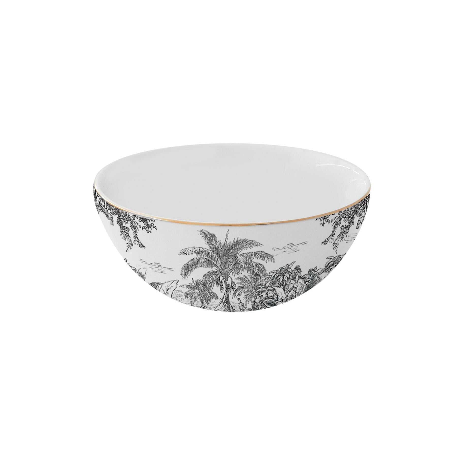 Easy Life Rain Forest Porselen Kase 12 cm.