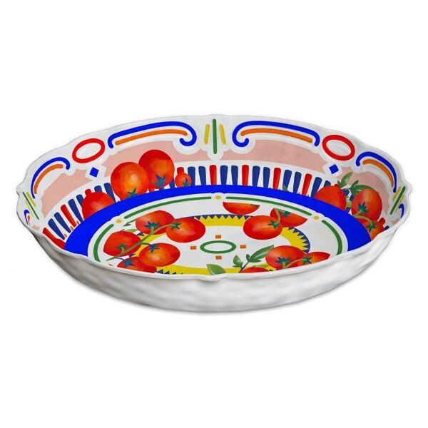 Baci Milano Dolce Vita Oval Servis Kasesi 33 cm, Melamin
