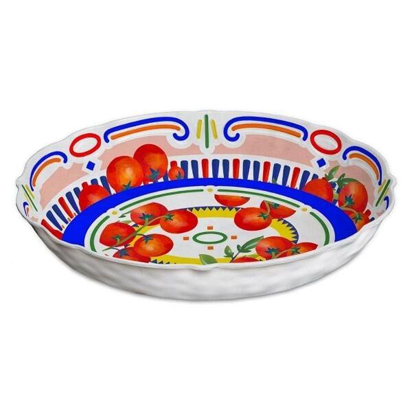 Baci Milano Dolce Vita Oval Servis Kasesi 33 cm, Melamin