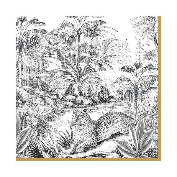 Easy Life Retro Jungle 20'li Moda Kağıdı 33x33