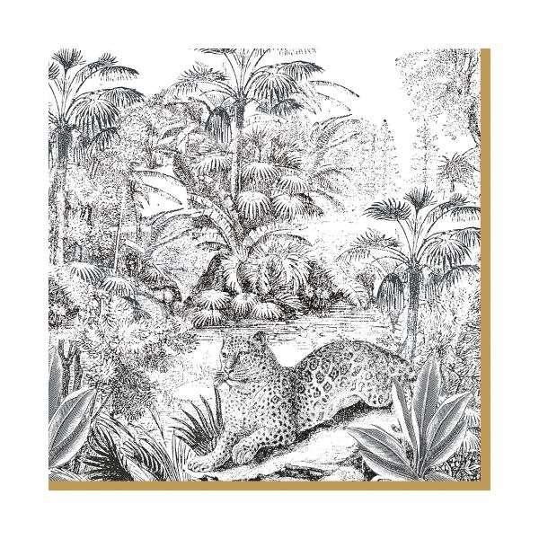 Easy Life Retro Jungle 20'li Moda Kağıdı 33x33