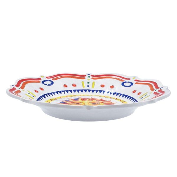 Baci Milano Dolce Vita Sun 6'lı Çukur Tabak 23,5 cm Melamin