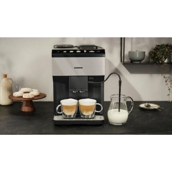 Siemes TP517R03 Tam Otomatik Kahve Makinesi  Classic Paslanmaz çelik Siyah Su Tankı