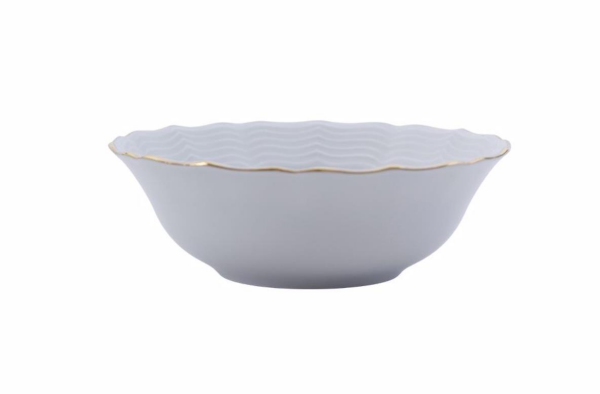 Porland Wavy Altın Yaldız 60 Parça 12 Kişilik Yemek Takımı