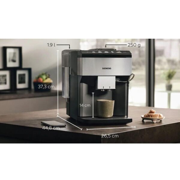 Siemens TP516RX3 Tam Otomatik Kahve Makinesi Paslanmaz Çelik
