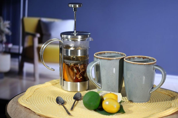 Porland Ruby Seasons Koyu Gri 2li Kupa Seti 295cc