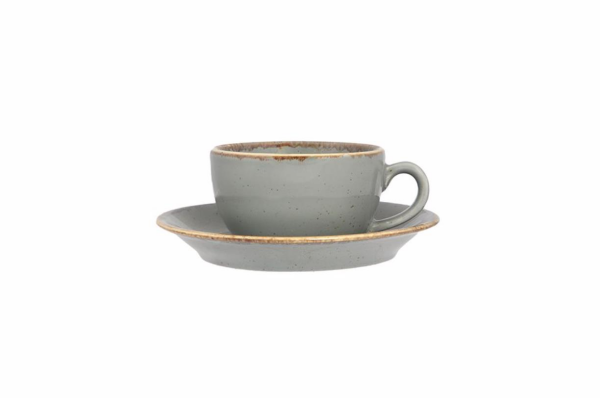 Porland Ruby Seasons Koyu Gri Çay Fincan Takımı 4 Parça