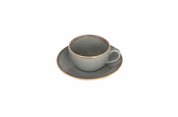 Porland Ruby Seasons Koyu Gri Çay Fincan Takımı 4 Parça