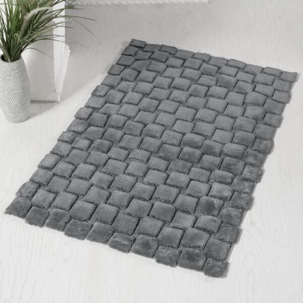 Sarev Fixa Halı 70x110cm-Gri