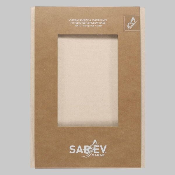 Sarev New Slow Cıty 120x200 Fıtted Sheet Krem