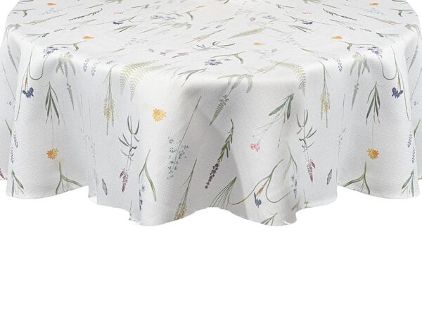 Porland Botanical Yuvarlak Masa Örtüsü 170cm