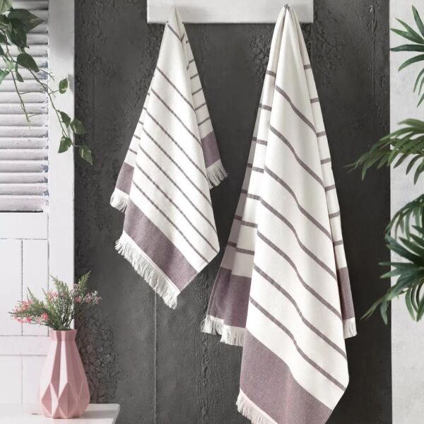 Sarev Bogo 50x90 cm Havlu-Bordo