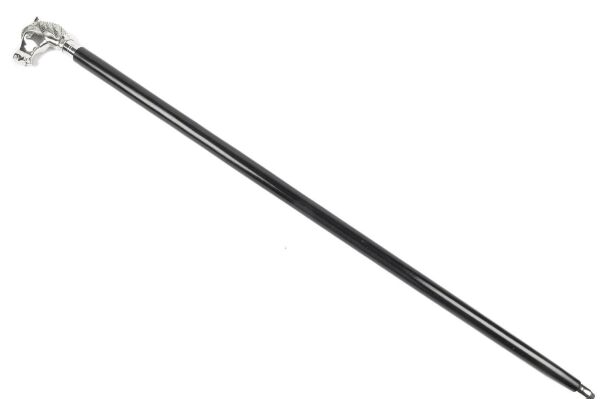Mikasa Moor Gümüş Dekor At Figürlü Baston 95 cm