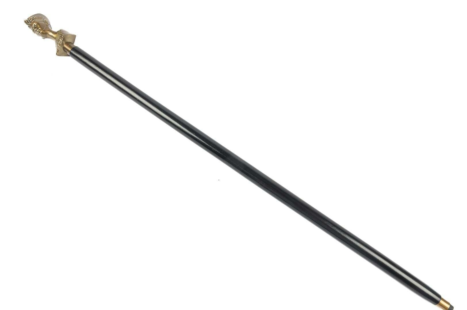 Mikasa Moor Antik Gold Dekor İnsan Figürlü Baston 95 cm