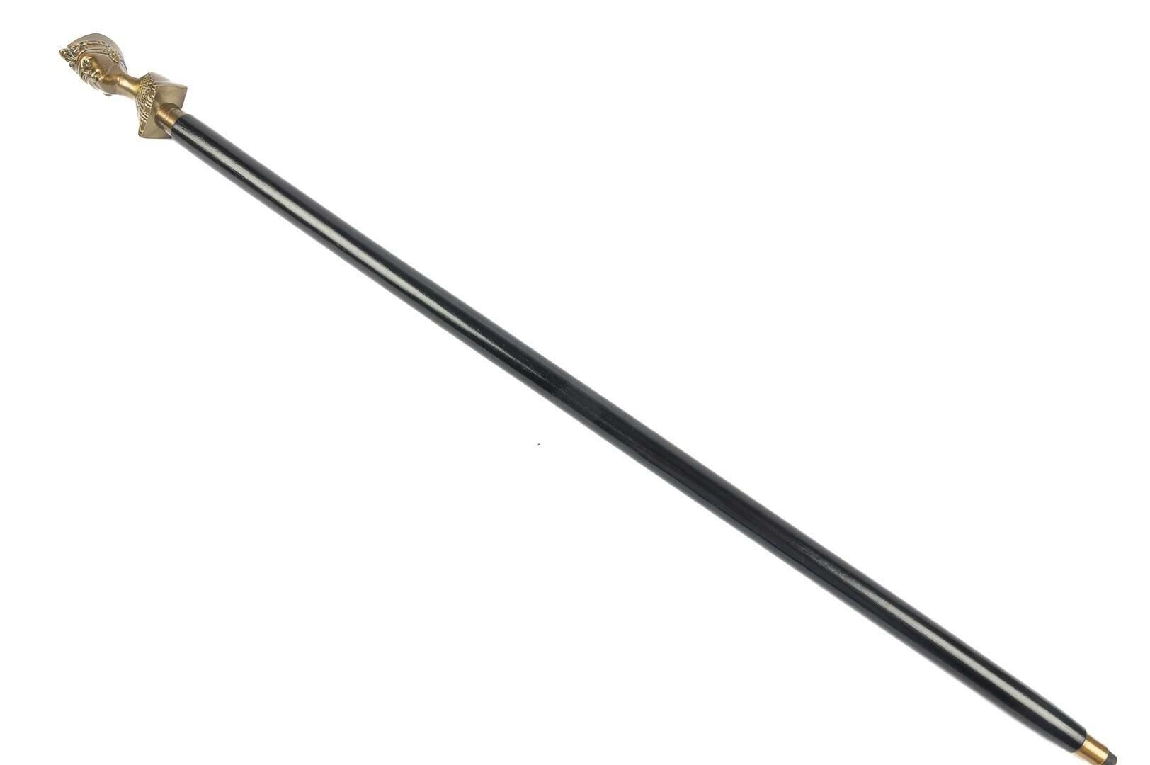 Mikasa Moor Antik Gold Dekor İnsan Figürlü Baston 95 cm