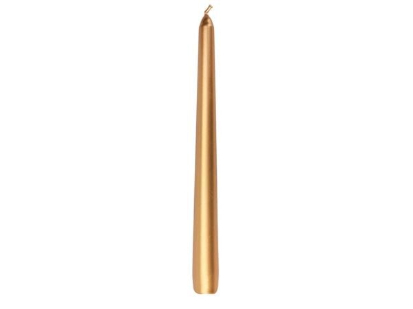 Porland Shine Altın Şamdan Mum 2'Ii set 25cm