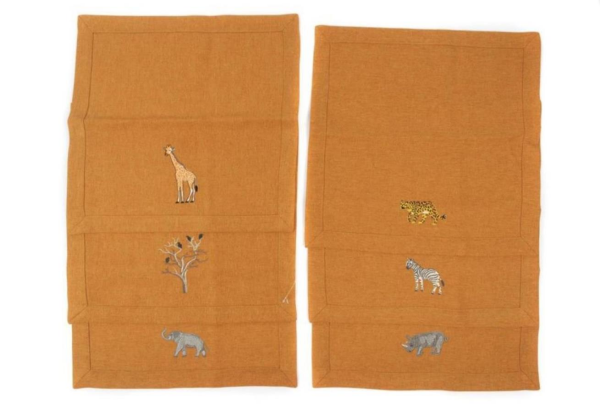 Mikasa Moor Safari 6'lı Asorti Peçete