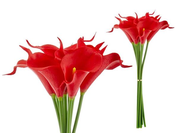 Lamedore Yapay Lale Çiçek Kırmızı 30 Cm (10)