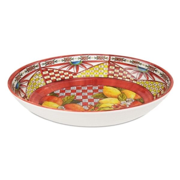 Baci Milano Sicily Kase 33,5 cm x 23,8 cm Turuncu