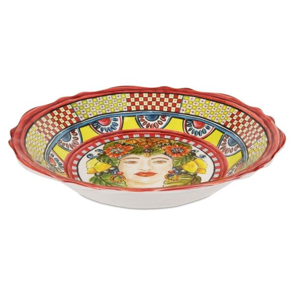 Baci Milano Sicily Salata Kasesi 35,5 cm Turuncu