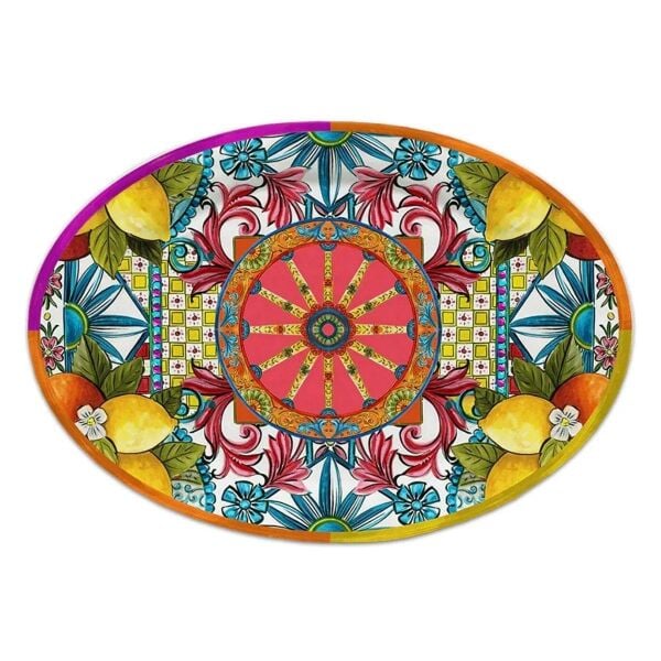 Baci Milano Ortigia Servis Tabağı 50 cm x 30 cm