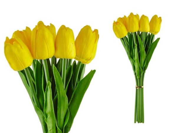 Lamedore Yapay Lale Çiçek Sarı 30 Cm