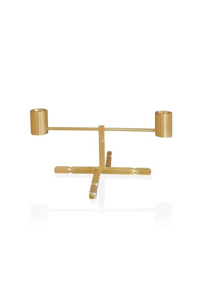 The Mia Brass Pirinç Şamdan Ayaklı