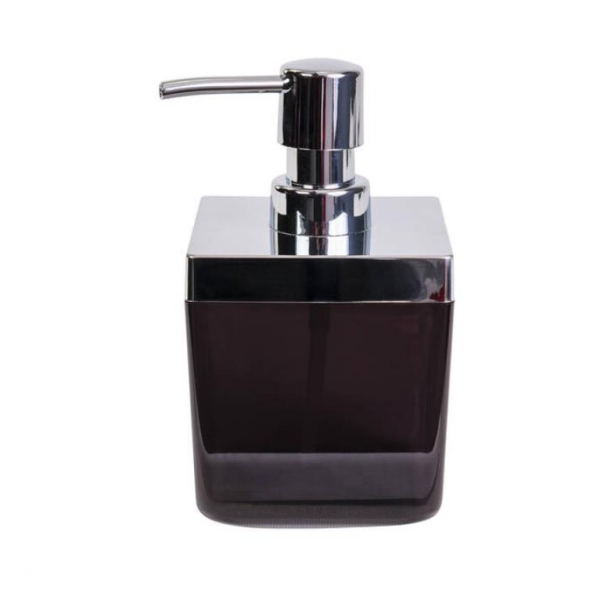 Primanova Toskana Sıvı Sabunluk Şeffaf Siyah