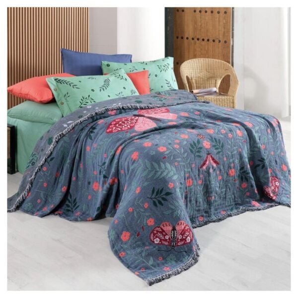 Sarev Abrial Pike Takımı Tek Kişilik 1 Yastık Yeşil