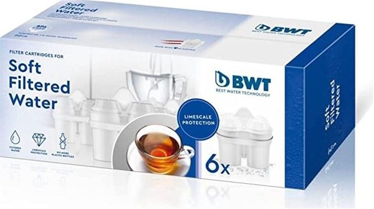 Bwt 814555  Soft Filtered Water 6 Pack 6'lı Filtre