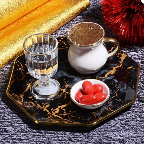 Kosova 13024 4 Parça Piramit Keyiflik Sunum Seti