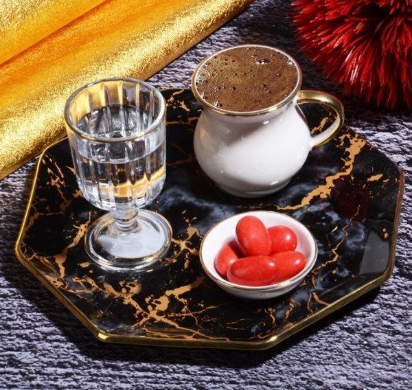 Kosova 13024 4 Parça Piramit Keyiflik Sunum Seti