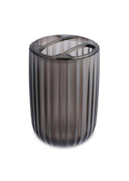 Primanova Polar Diş Fırçalık Şeffaf Gri