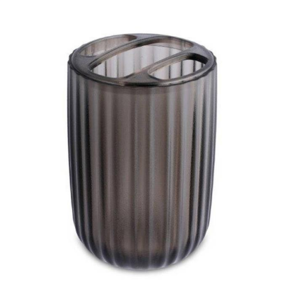 Primanova Polar Diş Fırçalık Şeffaf Gri