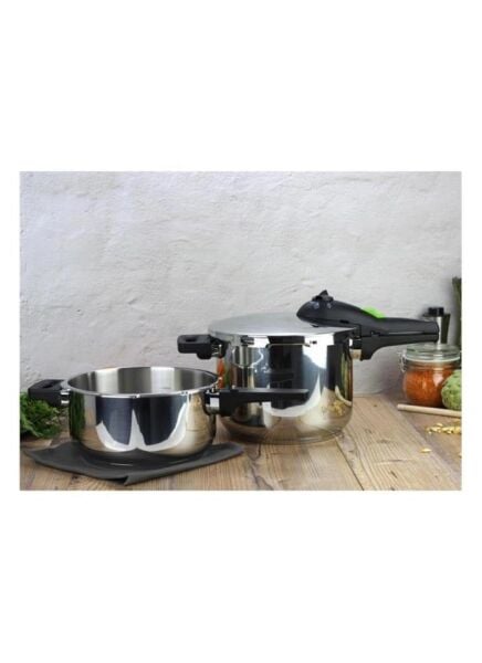 Fagor Rapid 4 + 6 Lt Düdüklü Tencere Cam Kapak