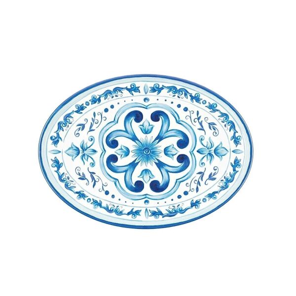 Guzzini Blues Kayık Tabak 50 cm x 36 cm x 3 cm