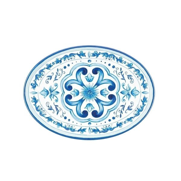 Guzzini Blues Kayık Tabak 50 cm x 36 cm x 3 cm