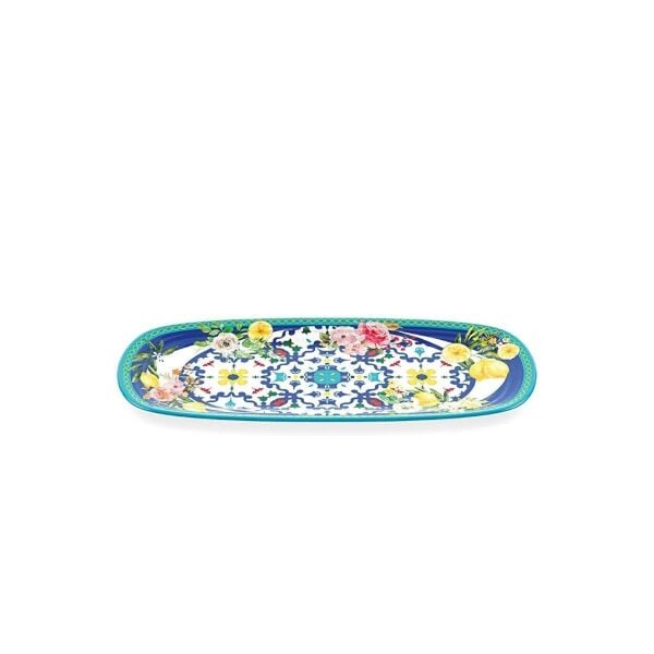 Guzzini Flower Lemon Kayık Tabak 39,5 cm x 21,5 cm x 2,5 cm