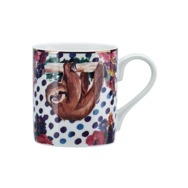 Mikasa Wild At Heart Fine China 280 ml Kupa Tembel Hayvan