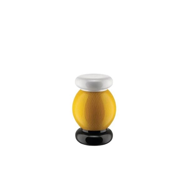 Alessi Values Tuz Karabiber Öğütücü Sarı 7x7x11 cm