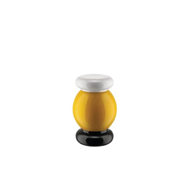 Alessi Values Tuz Karabiber Öğütücü Sarı 7x7x11 cm